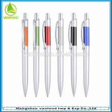 2014 hot selling plastic advertising slogan pen wholesale